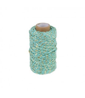 Gold & Turquoise Twine